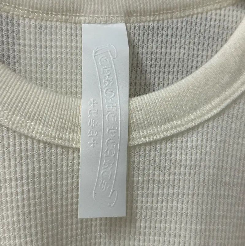Chrome Hearts Chrome Hearts Off-White Embroidered Pullover 0089 Size US S / EU 44-46 / 1 - 6 Thumbnail