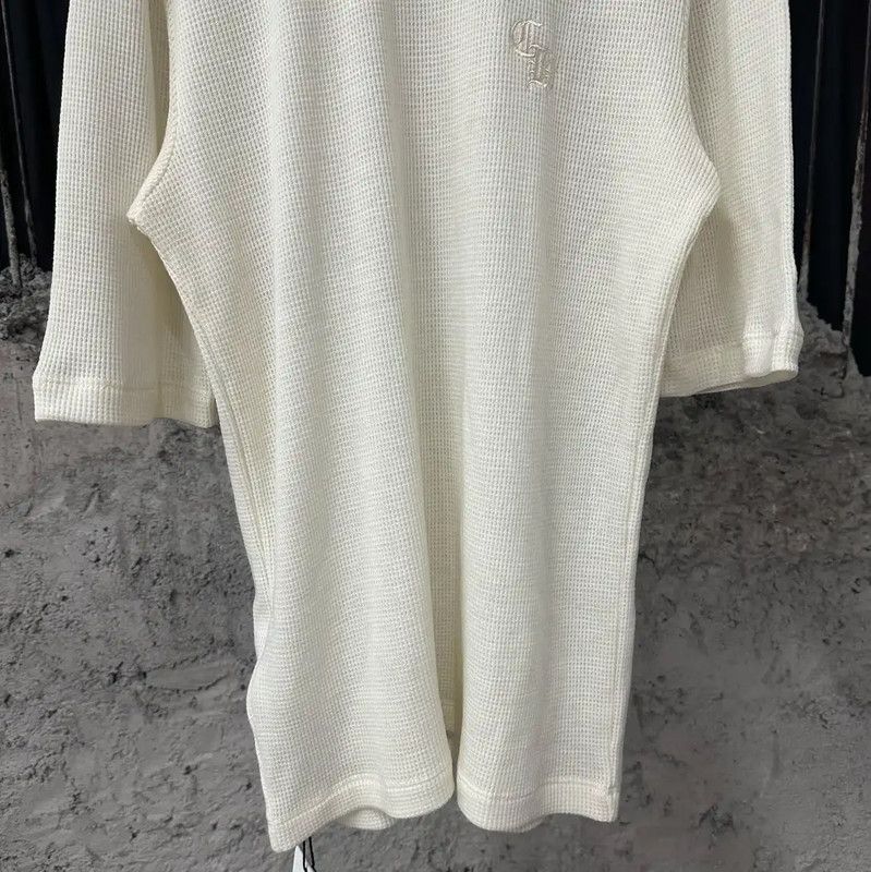 Chrome Hearts Chrome Hearts Off-White Embroidered Pullover 0089 Size US S / EU 44-46 / 1 - 4 Thumbnail