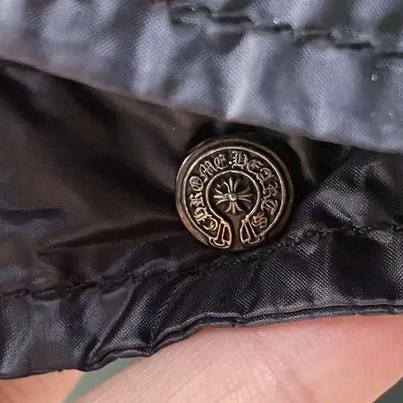 Chrome Hearts Chrome Hearts Black Nylon Sleeveless Outerwear 0089 Size US L / EU 52-54 / 3 - 9 Thumbnail