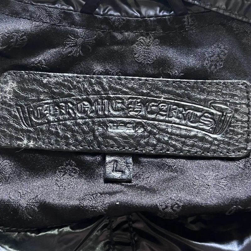 Chrome Hearts Chrome Hearts Black Nylon Sleeveless Outerwear 0089 Size US L / EU 52-54 / 3 - 3 Thumbnail