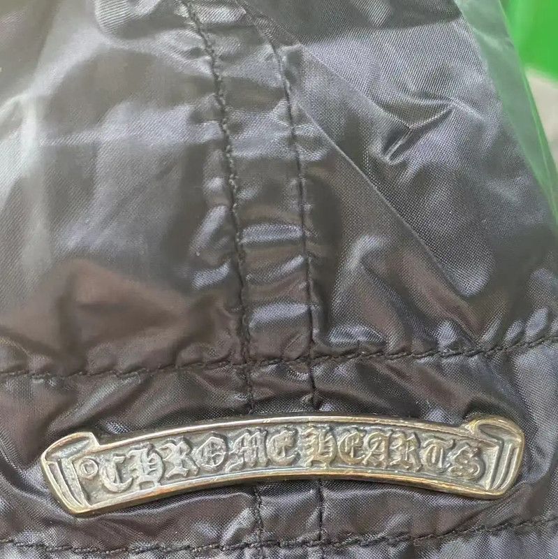 Chrome Hearts Chrome Hearts Black Nylon Sleeveless Outerwear 0089 Size US L / EU 52-54 / 3 - 8 Thumbnail