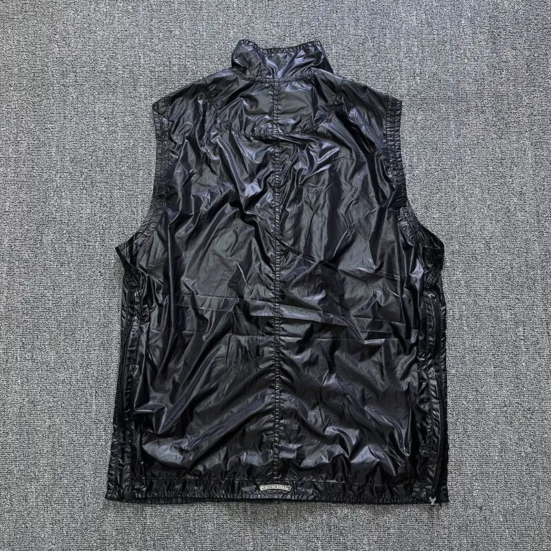 Chrome Hearts Chrome Hearts Black Nylon Sleeveless Outerwear 0089 Size US L / EU 52-54 / 3 - 2 Thumbnail