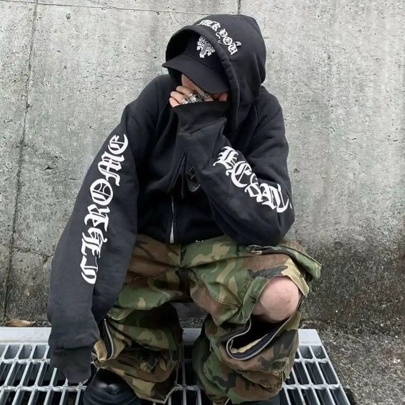 Chrome Hearts Chrome Hearts Black Cotton Zip-Up Hoodie 0089 Size US M / EU 48-50 / 2 - 10 Thumbnail