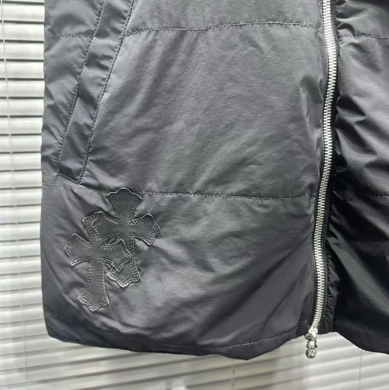 Chrome Hearts Chrome Hearts Black Cotton Sleeveless Jacket 0089 Size US L / EU 52-54 / 3 - 5 Thumbnail