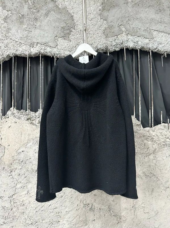 Chrome Hearts Chrome Hearts Black Wool Long Sleeve Jacket 0089 Size US L / EU 52-54 / 3 - 2 Thumbnail
