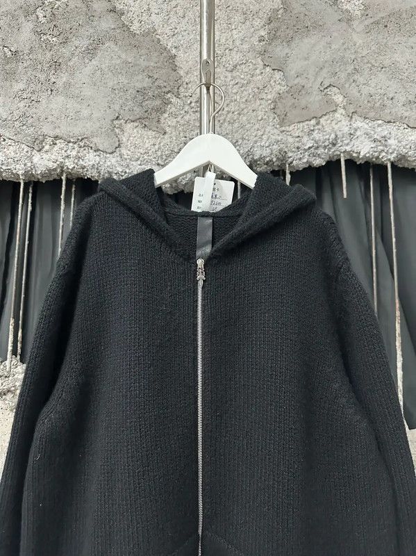 Chrome Hearts Chrome Hearts Black Wool Long Sleeve Jacket 0089 Size US L / EU 52-54 / 3 - 3 Thumbnail