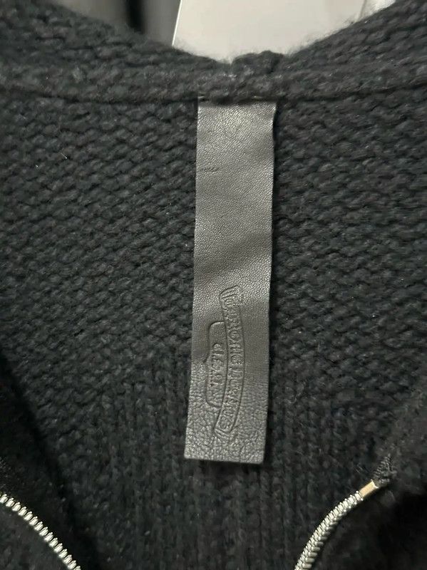 Chrome Hearts Chrome Hearts Black Wool Long Sleeve Jacket 0089 Size US L / EU 52-54 / 3 - 7 Thumbnail