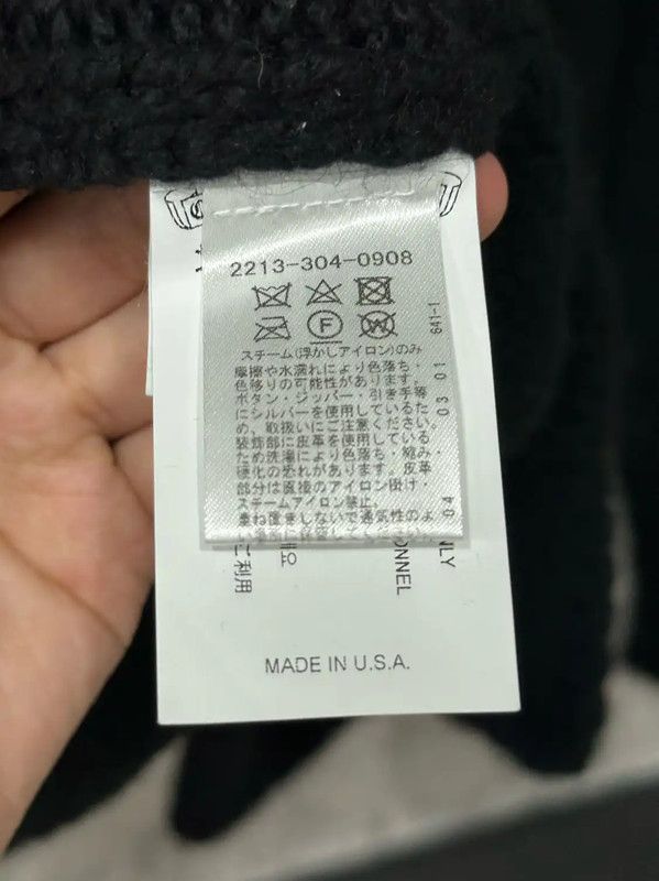 Chrome Hearts Chrome Hearts Black Wool Long Sleeve Jacket 0089 Size US L / EU 52-54 / 3 - 8 Thumbnail