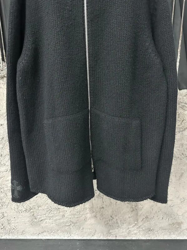Chrome Hearts Chrome Hearts Black Wool Long Sleeve Jacket 0089 Size US L / EU 52-54 / 3 - 4 Thumbnail