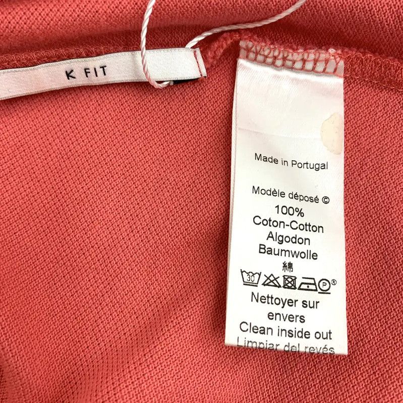 Kenzo KENZO Red Cotton Polo Shirt for Men 0089 Size US S / EU 44-46 / 1 - 6 Thumbnail