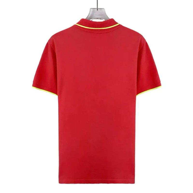 Kenzo KENZO Red Cotton Polo Shirt for Men 0089 Size US S / EU 44-46 / 1 - 2 Thumbnail