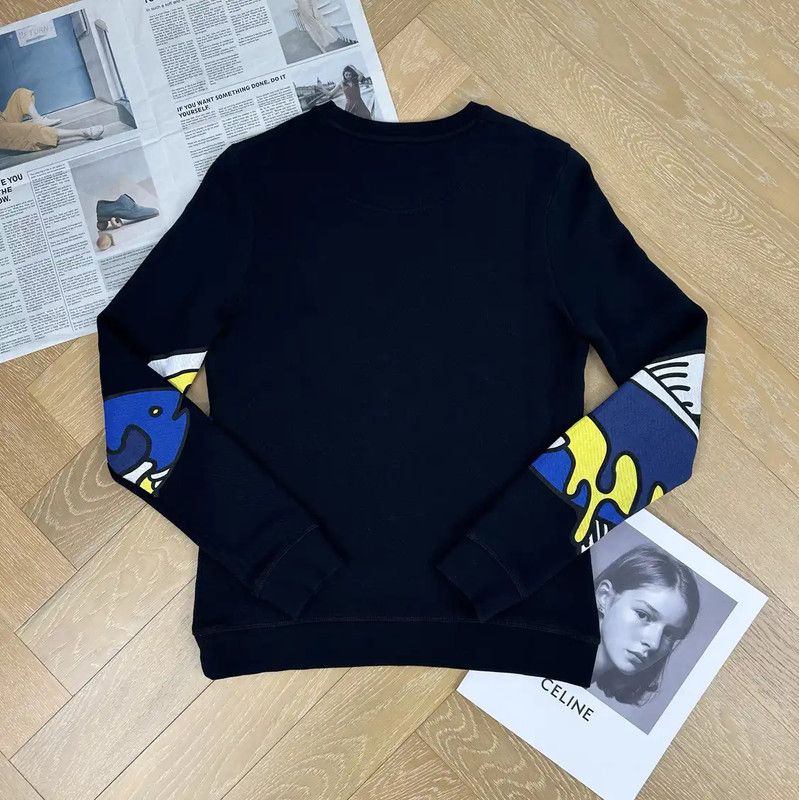 Kenzo Kenzo Black Cotton Sweatshirt for Men 0089 Size US S / EU 44-46 / 1 - 2 Thumbnail