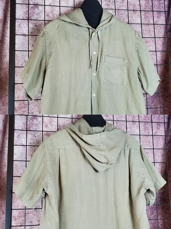 Kenzo Kenzo Summer Gray Short Sleeve Hooded Cardigan 0089 Size US M / EU 48-50 / 2 - 3 Thumbnail