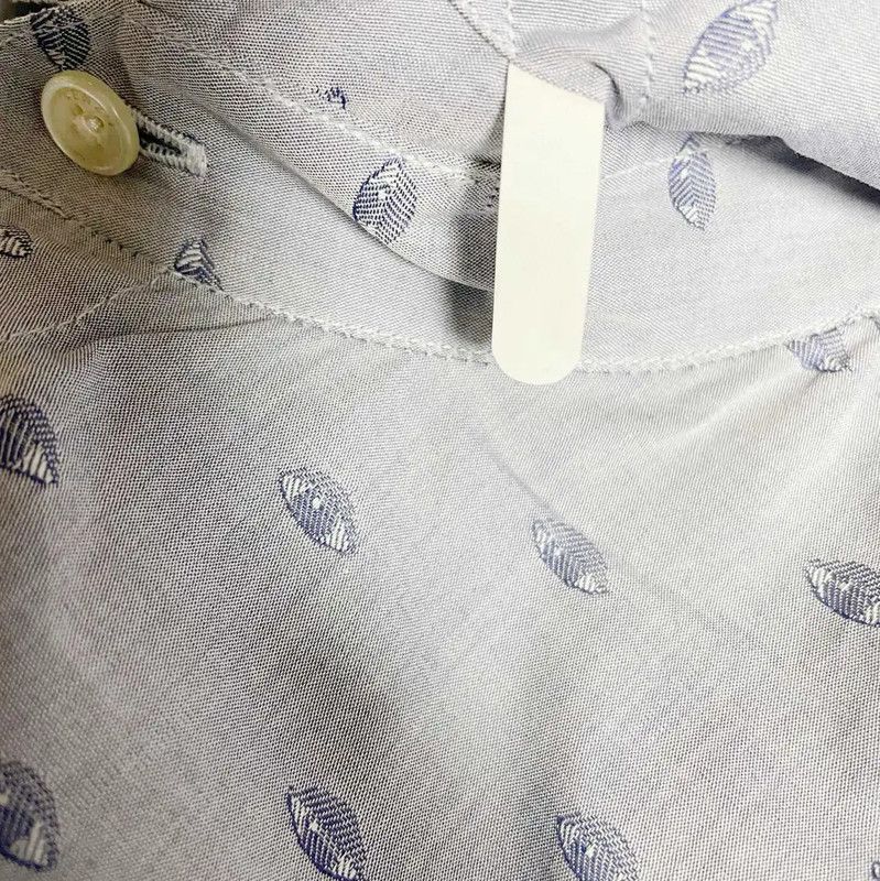 Kenzo KENZO Men's Long Sleeve Shirt in Dark Gray 0089 Size US M / EU 48-50 / 2 - 3 Thumbnail