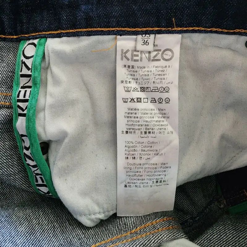 Kenzo Kenzo Casual Deep Blue Denim Trousers 0089 Size US 44 / EU 60 - 7 Thumbnail