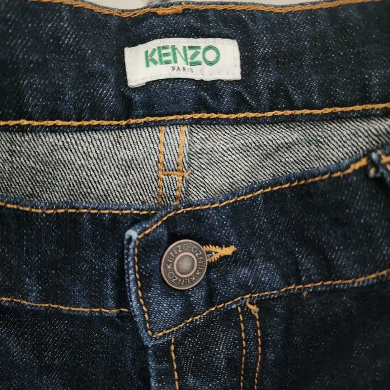 Kenzo Kenzo Casual Deep Blue Denim Trousers 0089 Size US 44 / EU 60 - 3 Thumbnail