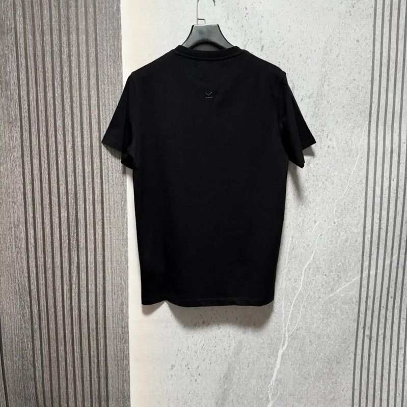 Kenzo KENZO Black Cotton Logo T-Shirt for Men 0089 Size US L / EU 52-54 / 3 - 2 Thumbnail