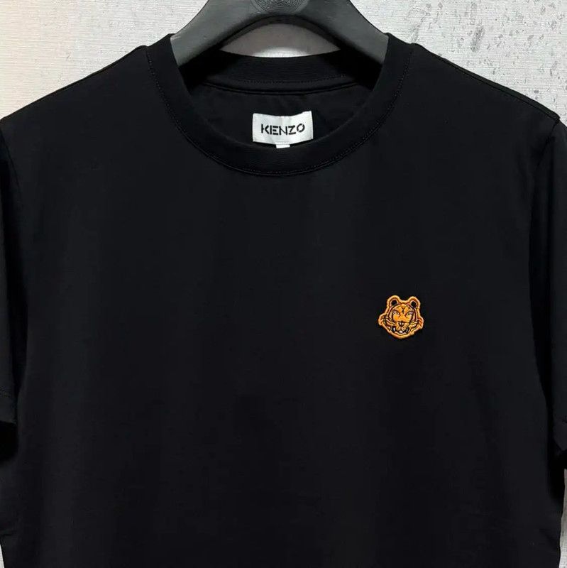 Kenzo KENZO Black Cotton Logo T-Shirt for Men 0089 Size US L / EU 52-54 / 3 - 4 Thumbnail