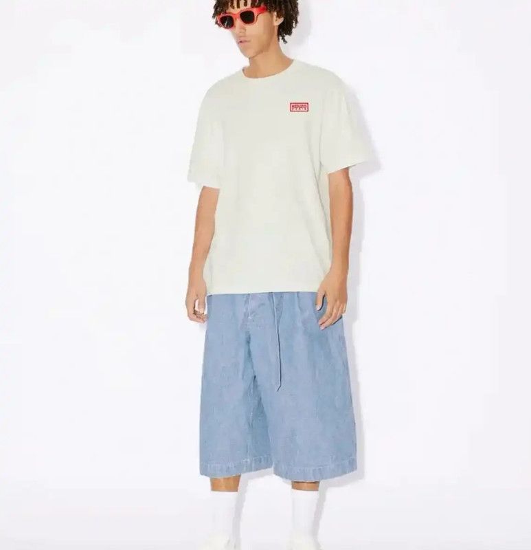 Kenzo KENZO White Cotton Embroidered T-Shirt 0089 Size US M / EU 48-50 / 2 - 6 Thumbnail