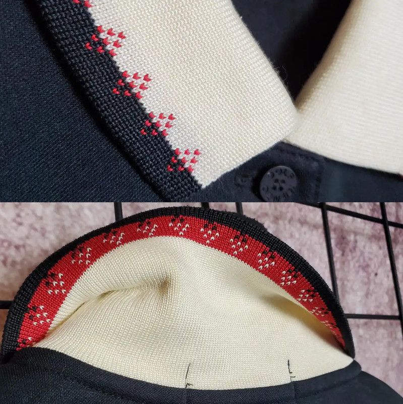 Kenzo KENZO Long Sleeve Polo Shirt for Men 0089 Size US M / EU 48-50 / 2 - 6 Thumbnail
