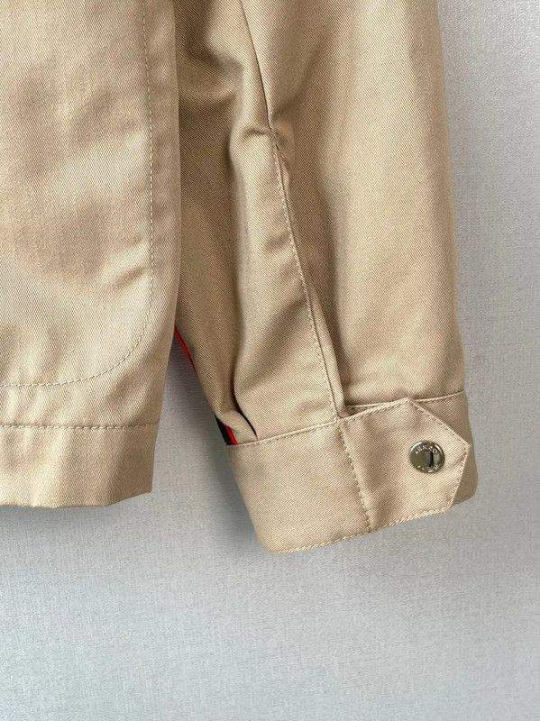 Kenzo KENZO Men's Khaki Polyester Jacket with Red Accents 0089 Size US M / EU 48-50 / 2 - 7 Thumbnail