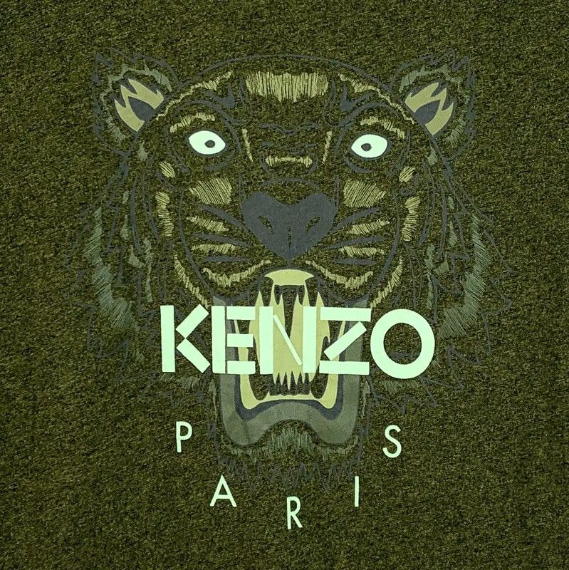 Kenzo KENZO Green Cotton Men's T-Shirt 0089 Size US S / EU 44-46 / 1 - 4 Thumbnail