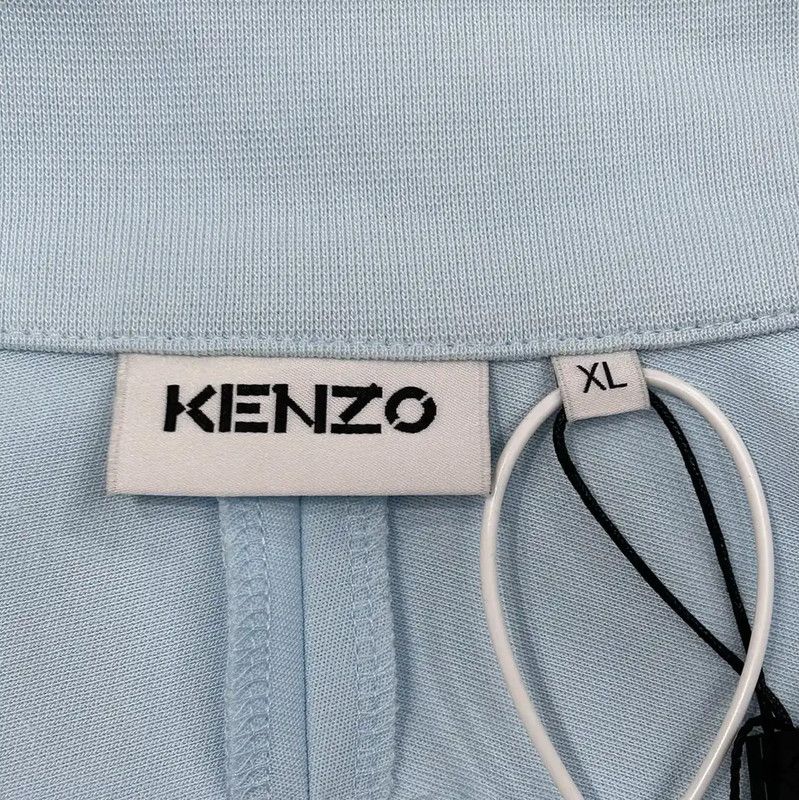 Kenzo KENZO Men's Light Blue Embroidered Jacket 0089 Size US XL / EU 56 / 4 - 4 Thumbnail