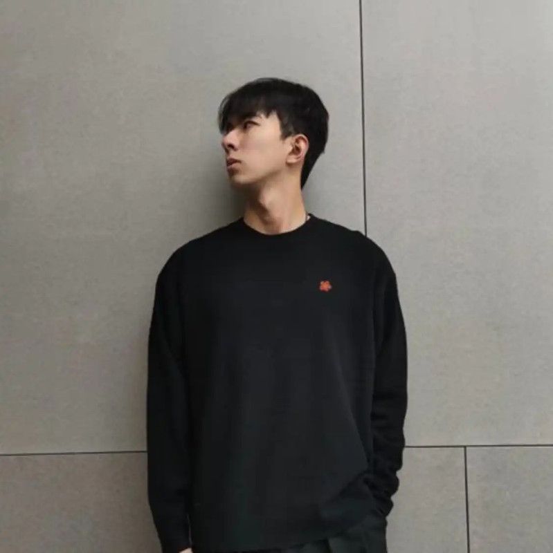 Kenzo KENZO Men's Black Wool Crewneck Sweater 0089 Size US XL / EU 56 / 4 - 6 Thumbnail