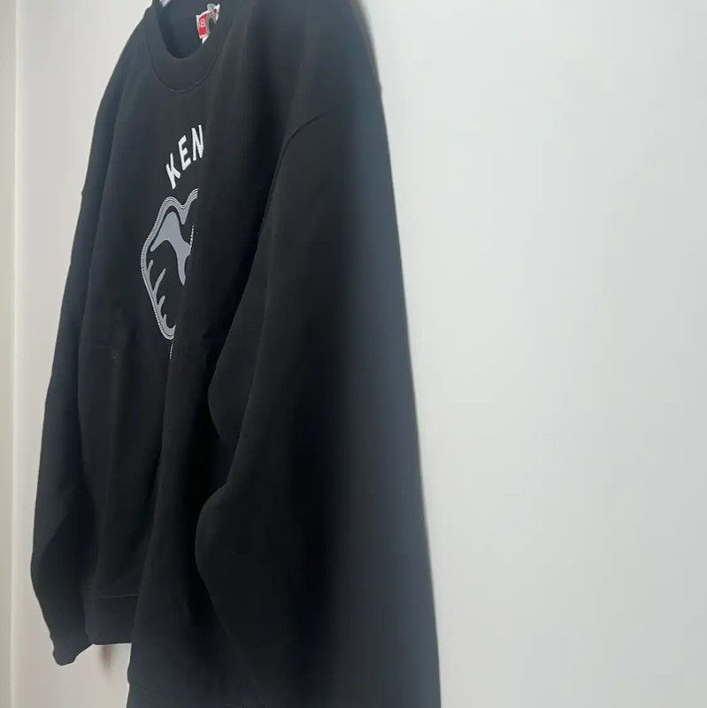 Kenzo KENZO Black Cotton Men's Sweatshirt 0089 Size US M / EU 48-50 / 2 - 3 Thumbnail