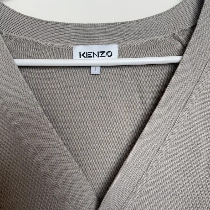 Kenzo KENZO Gray Cotton Pullover for Men 0089 Size US L / EU 52-54 / 3 - 4 Thumbnail