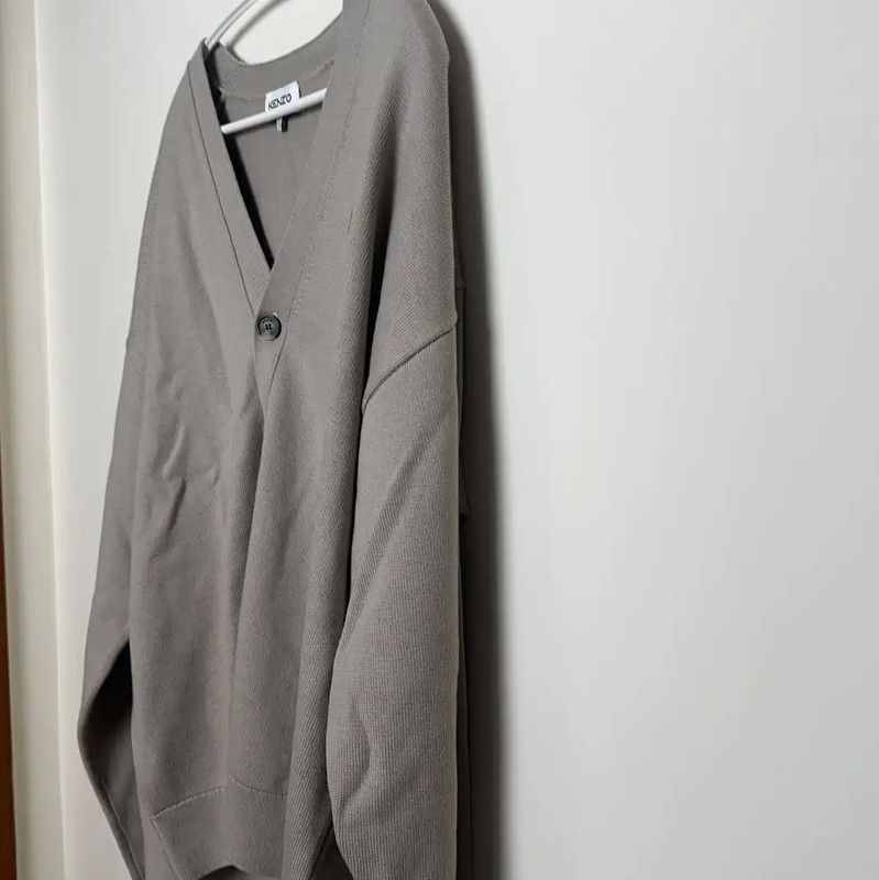 Kenzo KENZO Gray Cotton Pullover for Men 0089 Size US L / EU 52-54 / 3 - 3 Thumbnail