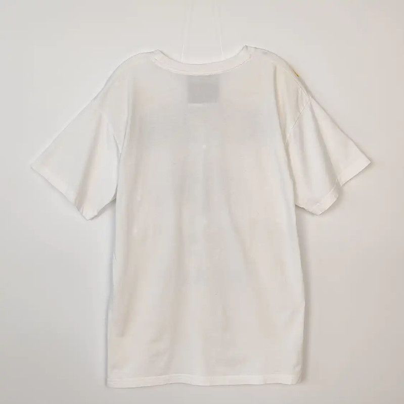 Moschino Moschino Bold Graphic White Cotton T-Shirt 0089 Size US XXS / EU 40 - 2 Thumbnail