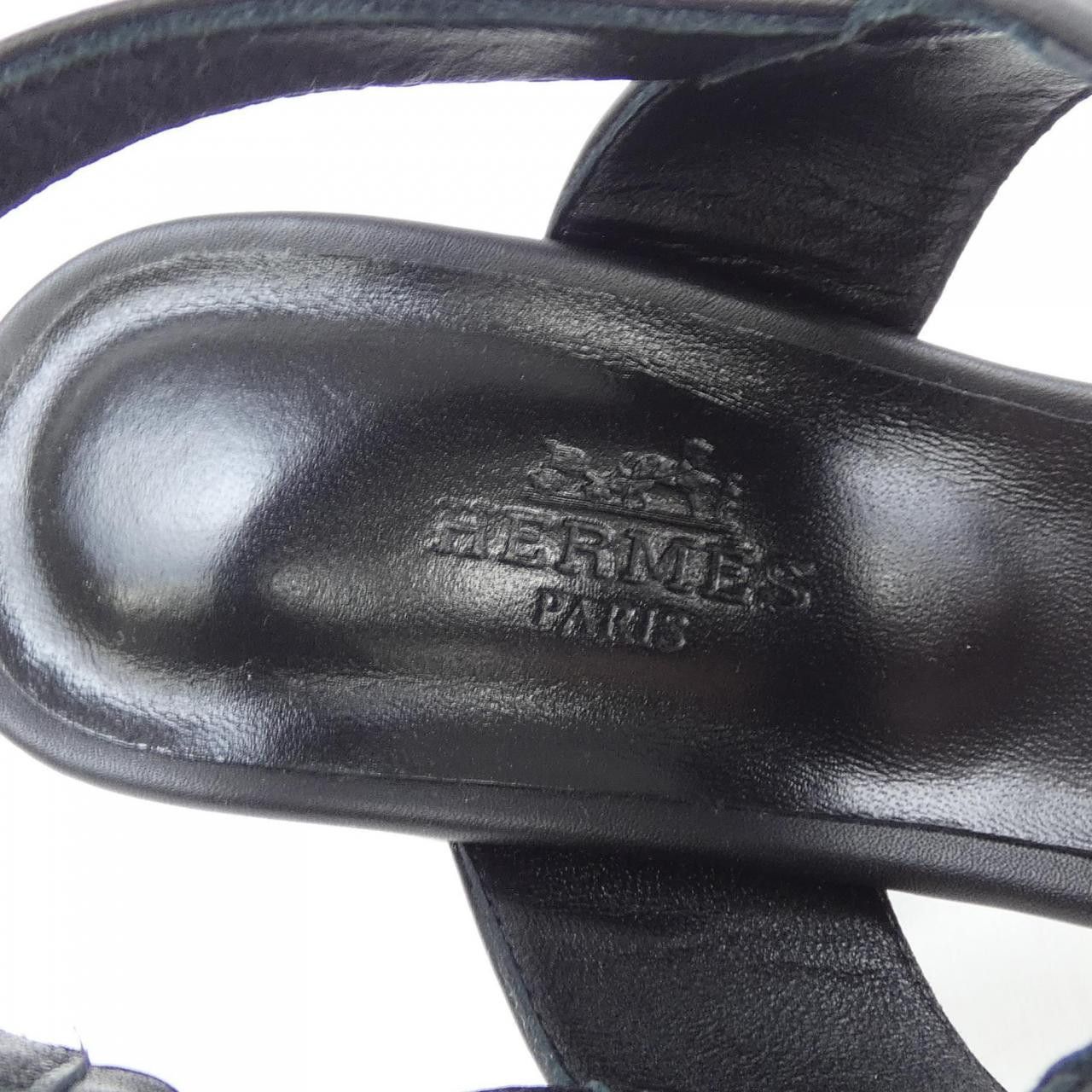 Hermes Hermes Hermes Ilona Kelly Buckle Sandals Leather Shoes DUTY FREE for USA Size ONE SIZE - 6 Thumbnail
