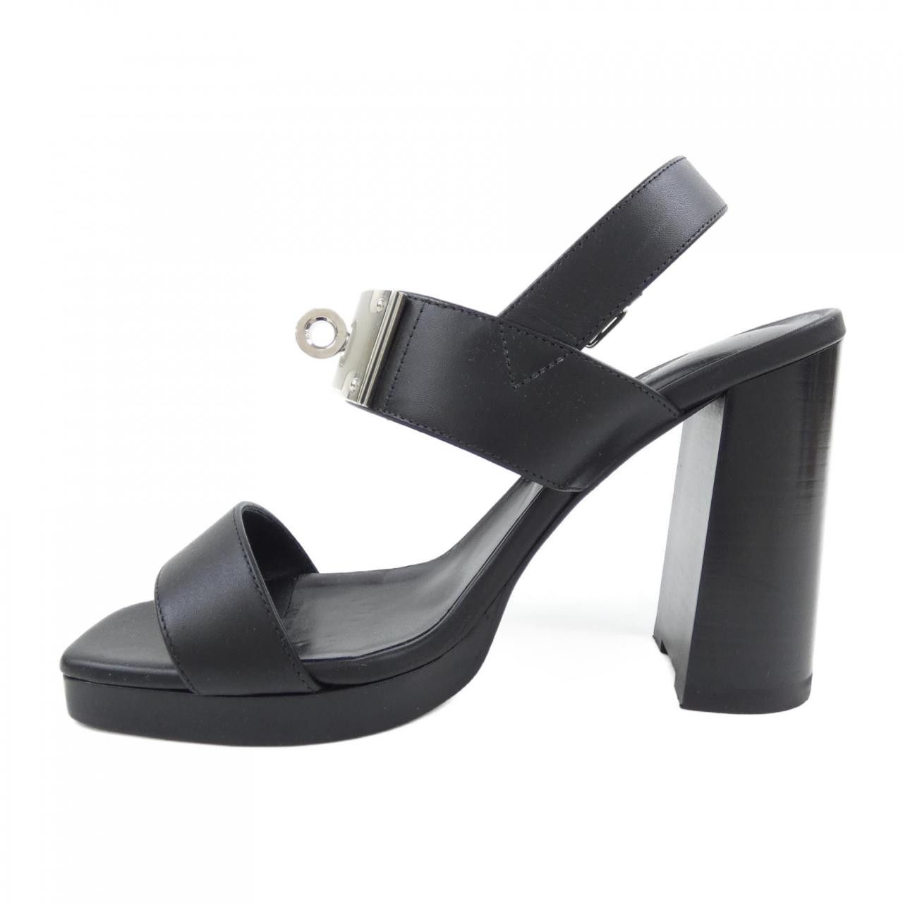 Hermes Hermes Hermes Ilona Kelly Buckle Sandals Leather Shoes DUTY FREE for USA Size ONE SIZE - 2 Thumbnail