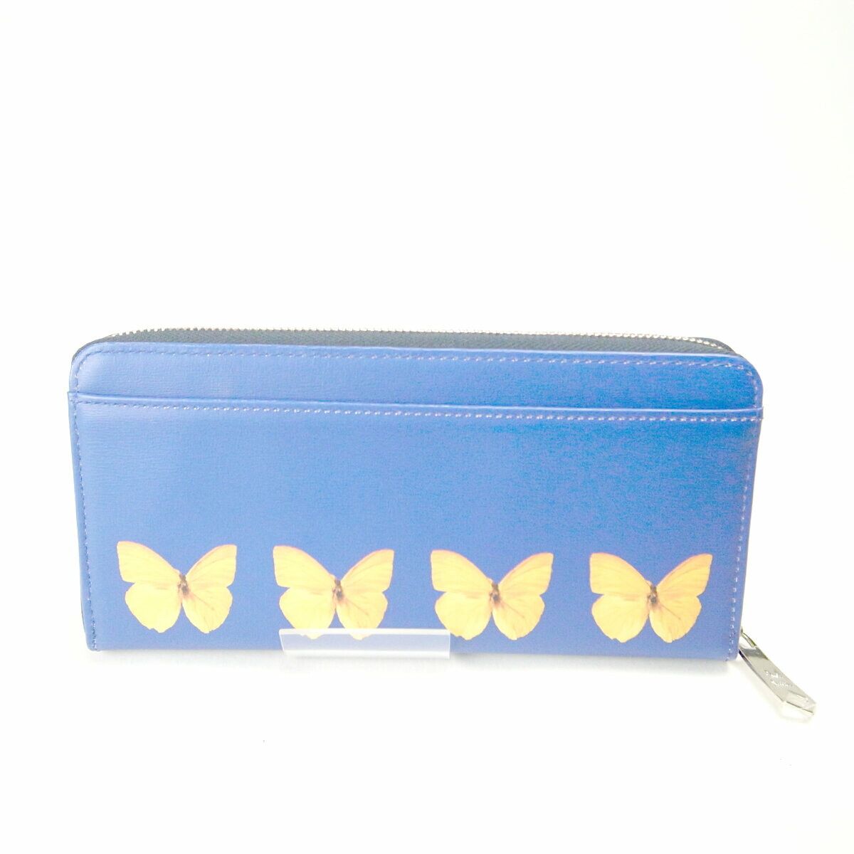 Paul Smith Paul Smith Paul Smith Butterfly Leather Long Wallet Leather Long Wallet PWD722 DUTY FREE for USA Size ONE SIZE - 2 Thumbnail