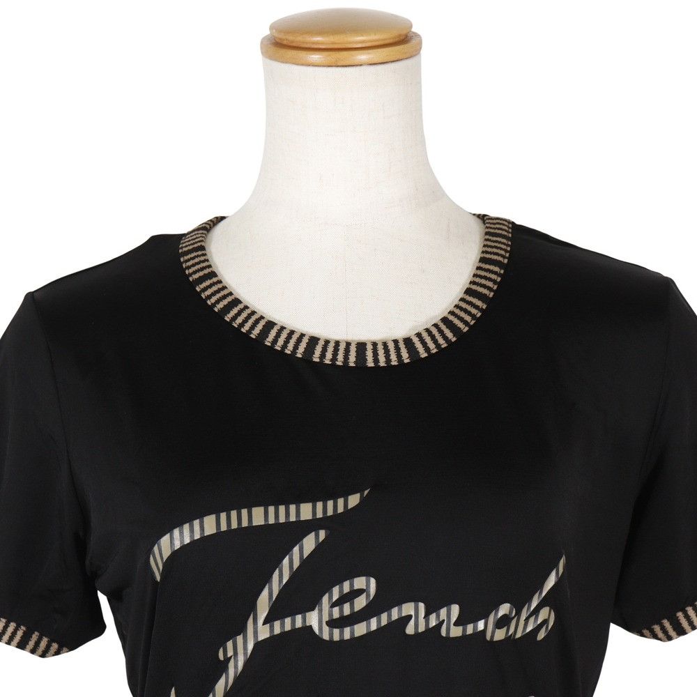 Fendi Fendi Fendi Logo Rayon T-shirt Others T-Shirts DUTY FREE for USA Size ONE SIZE - 2 Thumbnail
