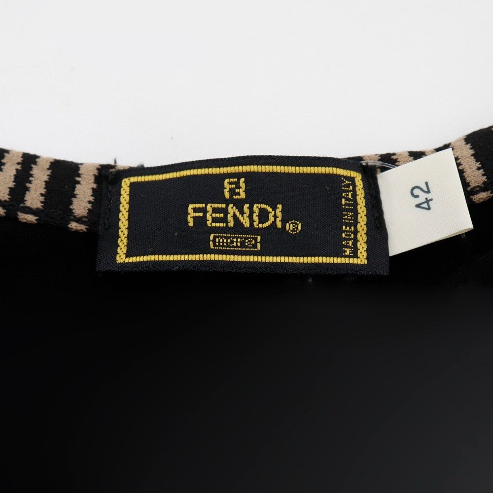 Fendi Fendi Fendi Logo Rayon T-shirt Others T-Shirts DUTY FREE for USA Size ONE SIZE - 12 Thumbnail