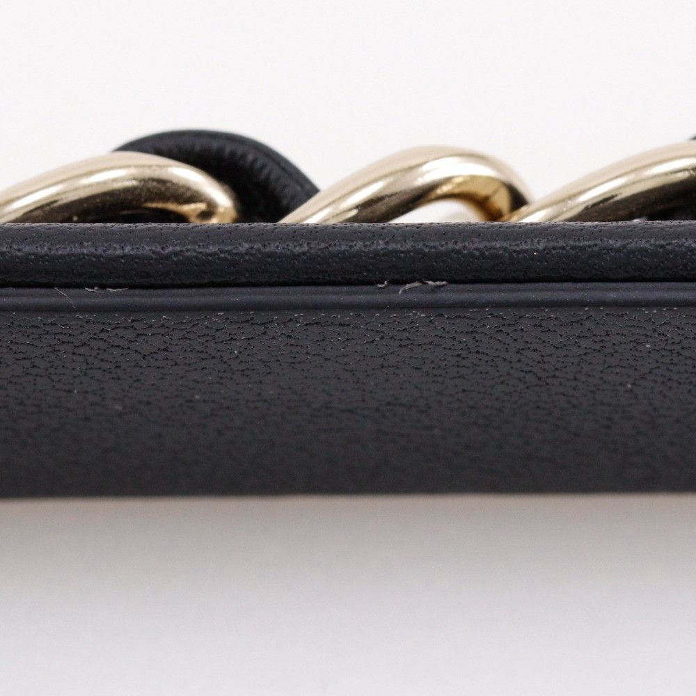Chanel Chanel Chanel Coco Mark Chain Lambskin Headband Leather Other DUTY FREE for USA Size ONE SIZE - 7 Thumbnail