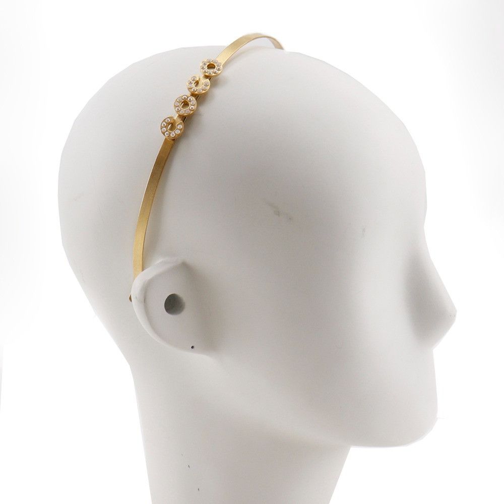 Chanel Chanel Chanel COCO Headband Accessory Metal Other 01A DUTY FREE for USA Size ONE SIZE - 2 Thumbnail