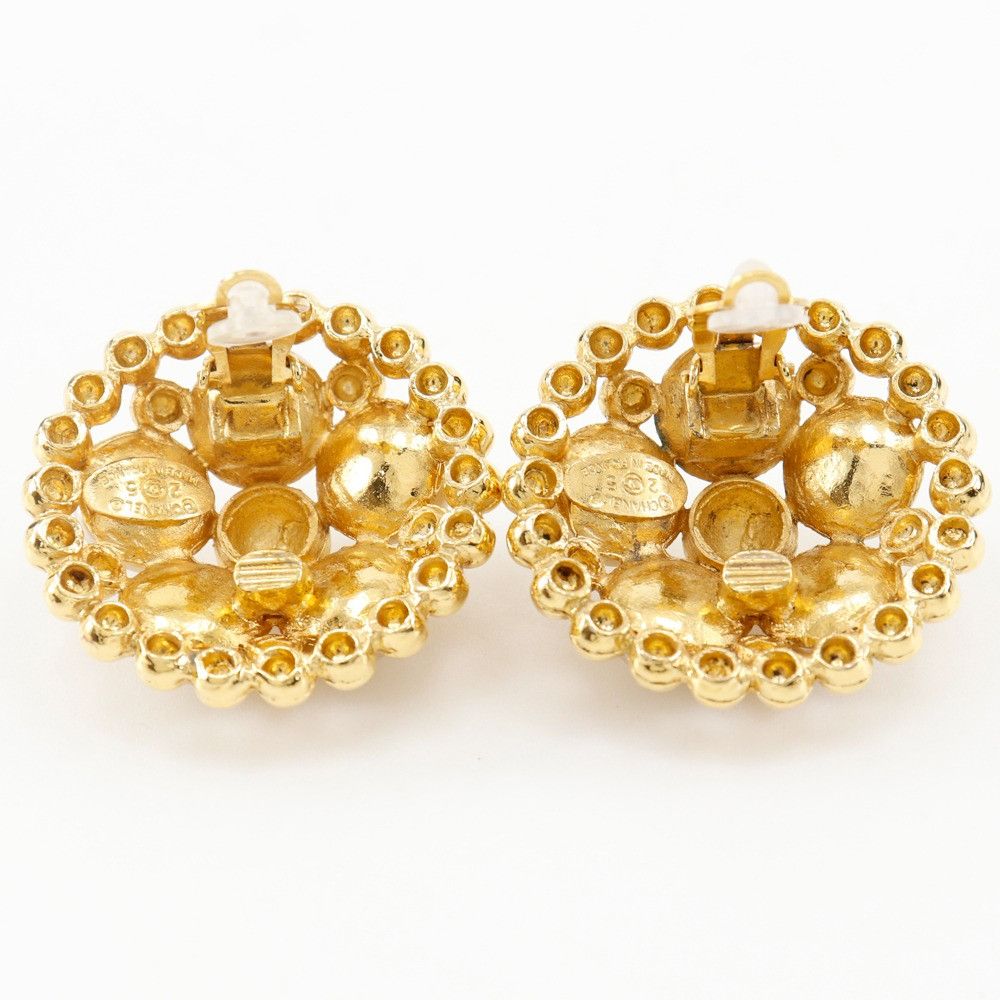 Chanel Chanel Chanel Vintage Earrings Metal Earrings DUTY FREE for USA Size ONE SIZE - 4 Thumbnail