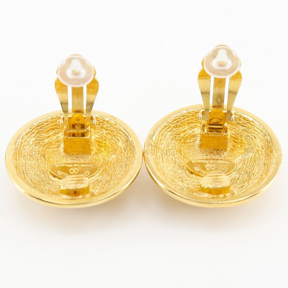 Chanel Chanel Chanel Coco Mark Matelasse Earrings Metal Earrings DUTY FREE for USA Size ONE SIZE - 4 Thumbnail