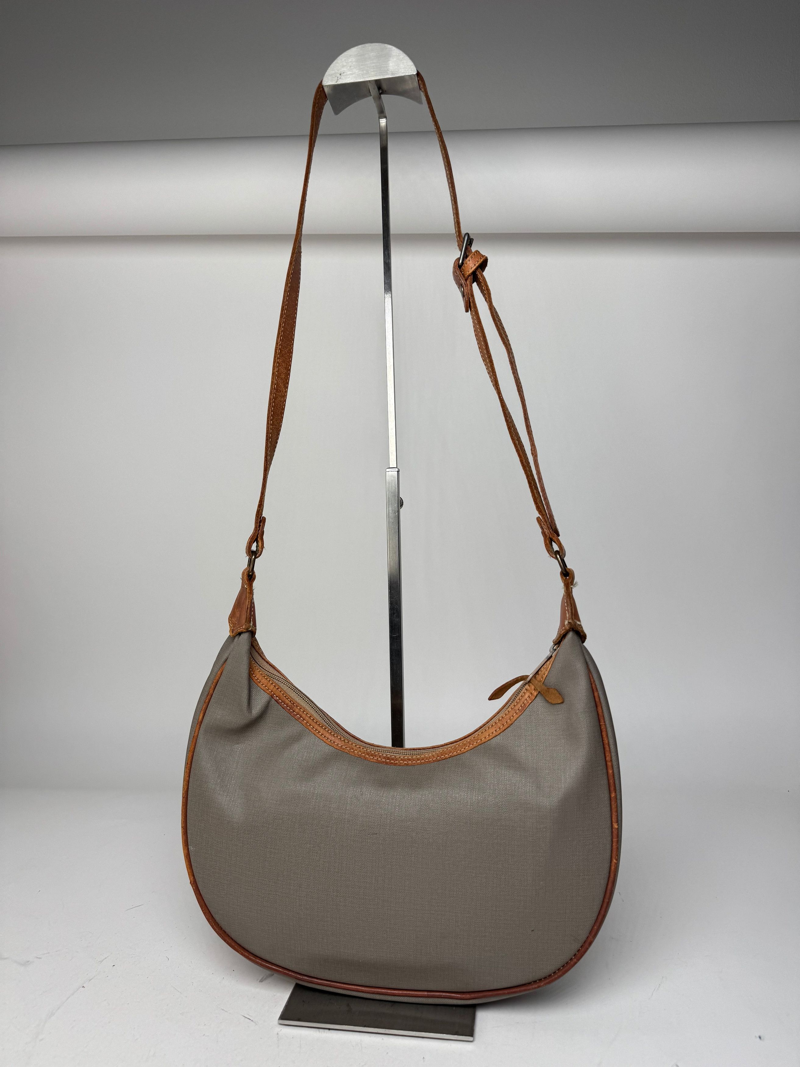 Vintage 2-Way Bag Grey Brown