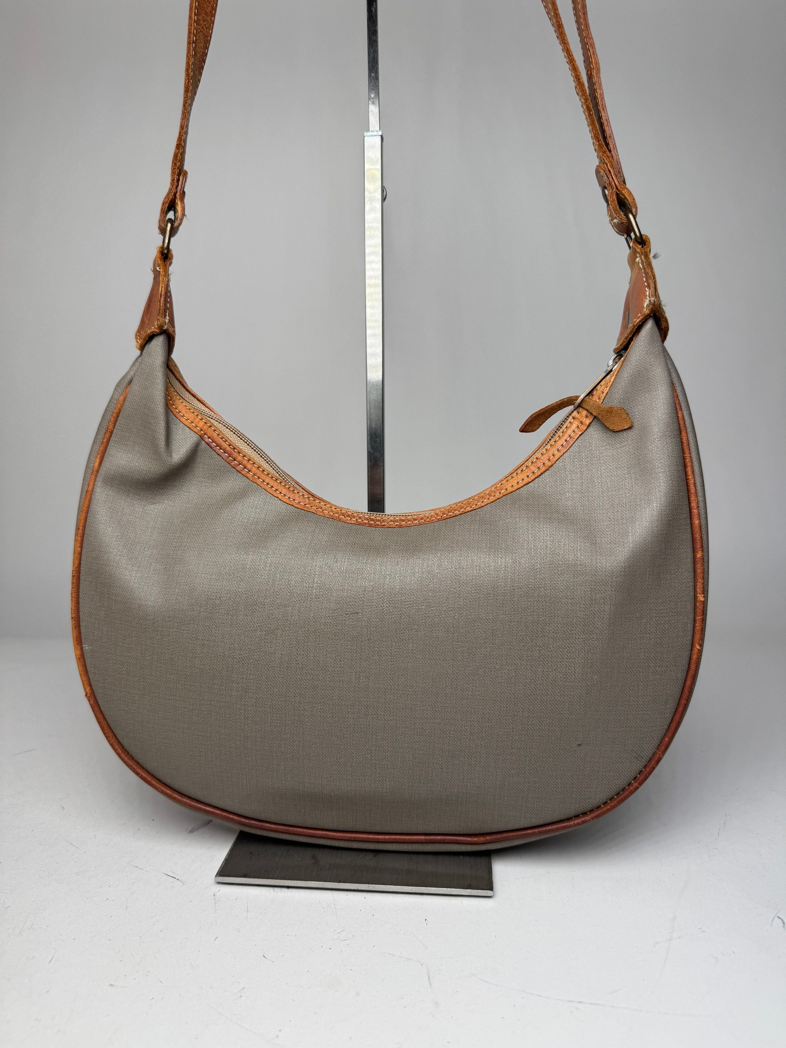Vintage 2-Way Bag Grey Brown