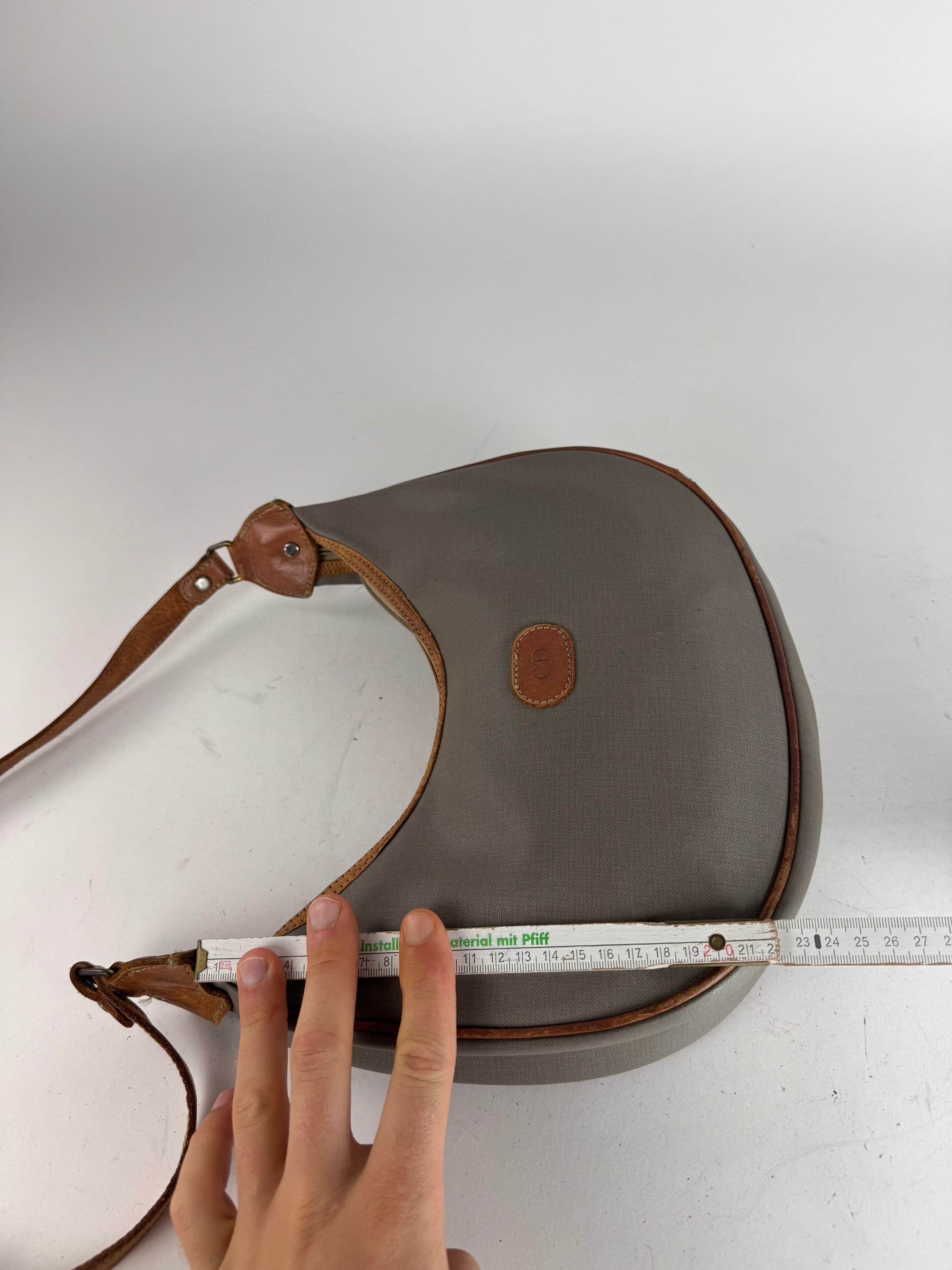 Vintage 2-Way Bag Grey Brown
