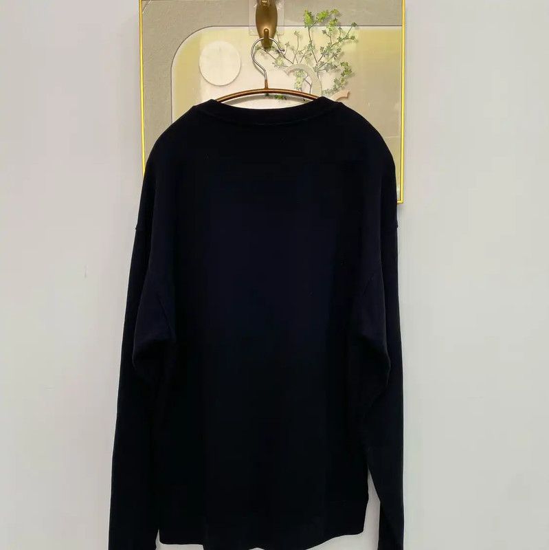 Moschino Moschino Black Cotton Men's Sweatshirt 0089 Size US L / EU 52-54 / 3 - 2 Thumbnail