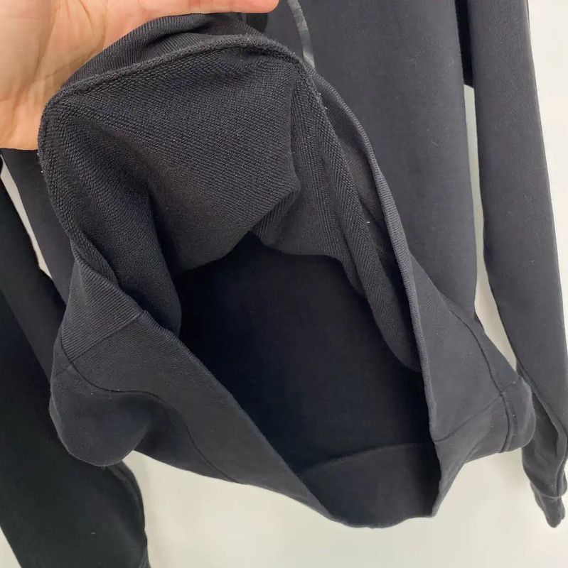 Moschino Moschino Black Cotton Men's Sweatshirt 0089 Size US L / EU 52-54 / 3 - 3 Thumbnail