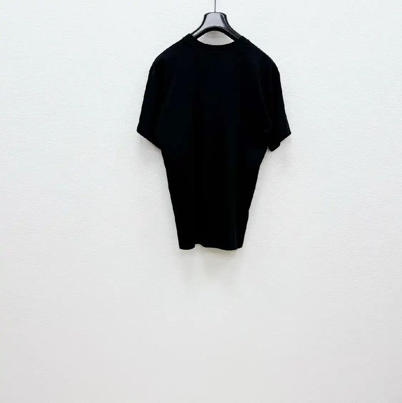 Moschino Moschino Men's Black Cotton Short Sleeve T-Shirt 0089 Size US XXS / EU 40 - 3 Thumbnail