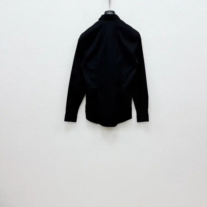 Moschino Moschino Black Long Sleeve Men's Shirt 0089 Size US L / EU 52-54 / 3 - 5 Thumbnail