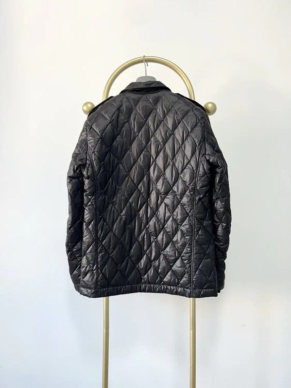 Moschino Moschino Black Quilted Men's Down Jacket 0089 Size US M / EU 48-50 / 2 - 4 Thumbnail