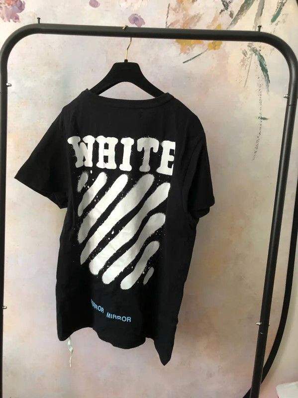 Off-White Off-White Black Men's Short Sleeve T-Shirt 0089 Size US S / EU 44-46 / 1 - 3 Thumbnail